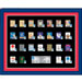 Limited Edition Athens 2004 Pins Framed Set